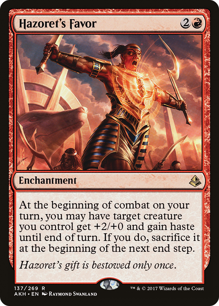 Hazoret's Favor [Amonkhet]-1