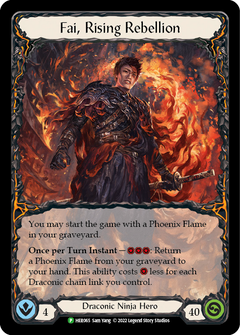 Fai, Rising Rebellion [HER065] (Promo)  Rainbow Foil-1