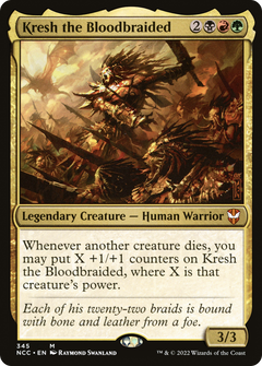 Kresh the Bloodbraided [Streets of New Capenna Commander]-1