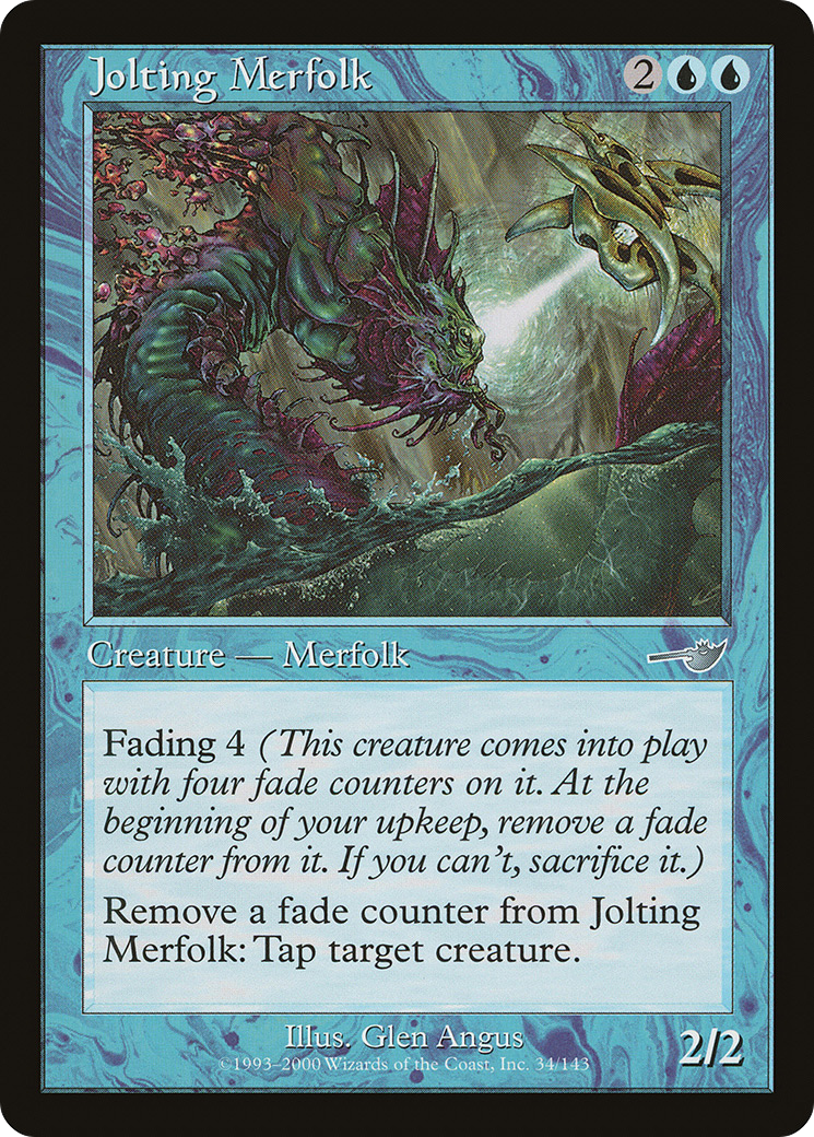 Jolting Merfolk [Nemesis]-1