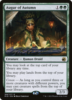 Augur of Autumn (Promo Pack) [Innistrad: Midnight Hunt Promos]-1