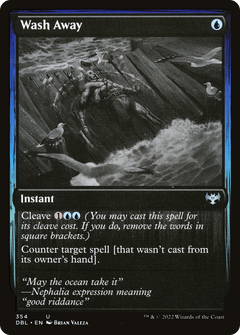 Wash Away (DBL-354) - Innistrad: Double Feature Foil-1