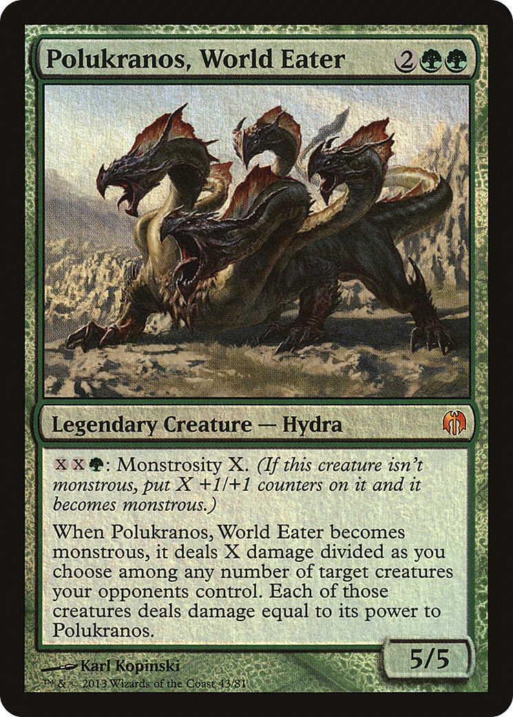 Polukranos, World Eater [Duel Decks: Heroes vs. Monsters]-1