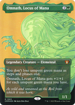 Omnath, Locus of Mana (Borderless Textured Foil Frame Break) [Commander Masters]-1