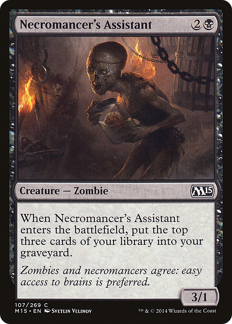 Necromancer's Assistant [Magic 2015]-1