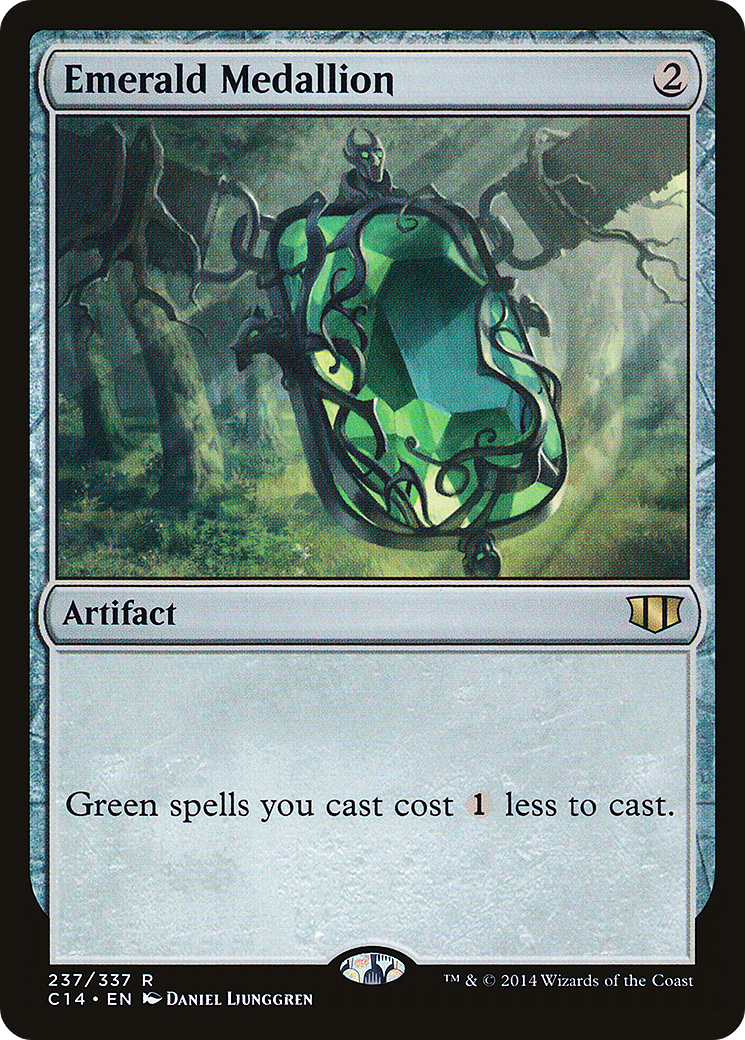 Emerald Medallion [Commander 2014]-1