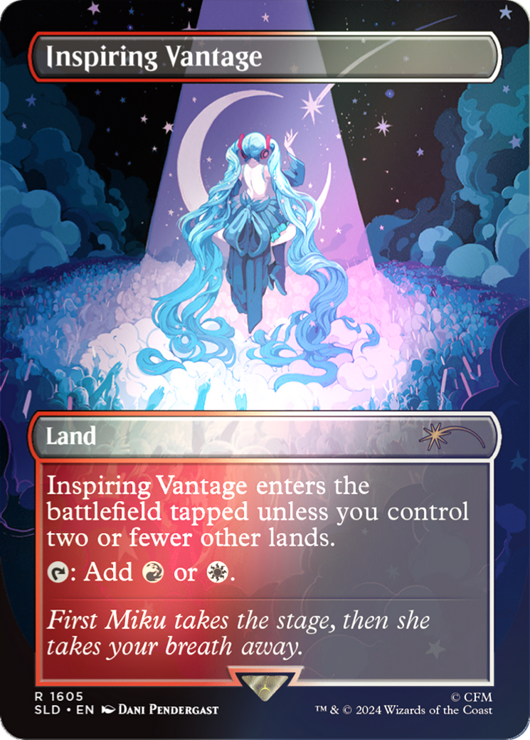 Inspiring Vantage (1605) (Rainbow Foil) [Secret Lair Drop Series]-1