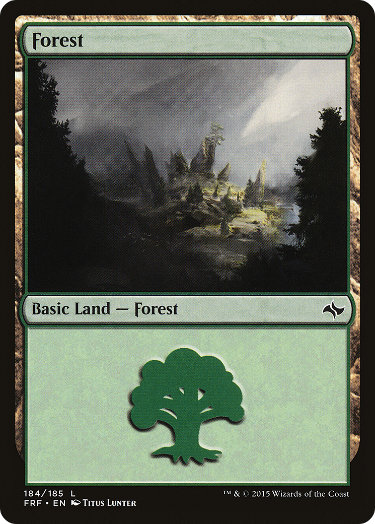 Forest (184) [Fate Reforged]-1