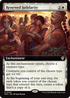 Renewed Solidarity (Extended Art) [Aetherdrift Commander]-1