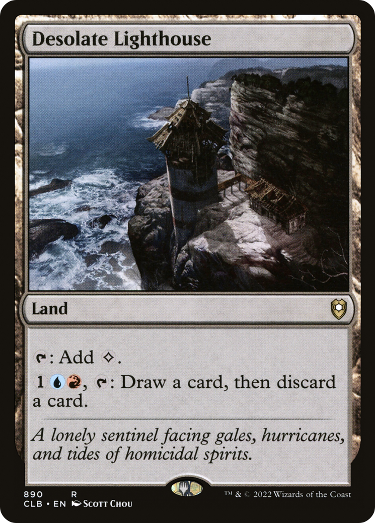 Desolate Lighthouse [Commander Legends: Battle for Baldur's Gate]-1