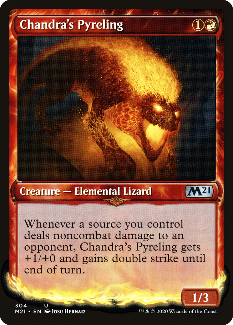 Chandra's Pyreling (Showcase) [Core Set 2021]-1