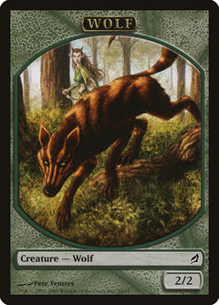 Wolf Token [Lorwyn Tokens]-1