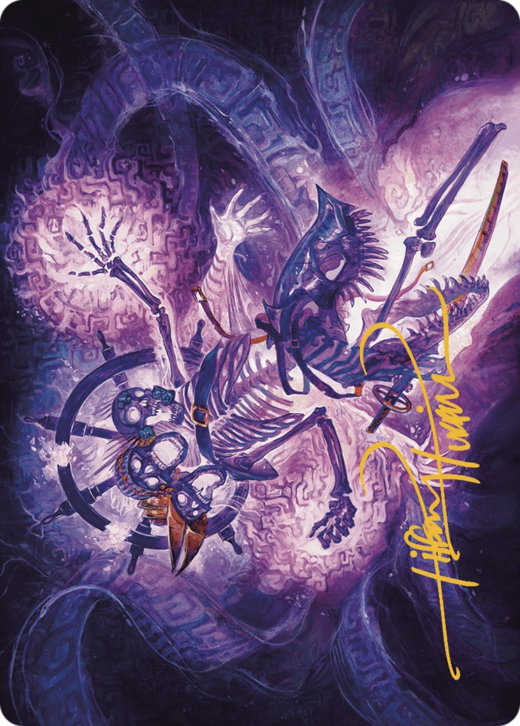 The Grim Captain // The Grim Captain (ALCI-041) - The Lost Caverns of Ixalan Art Series (Borderless)-3