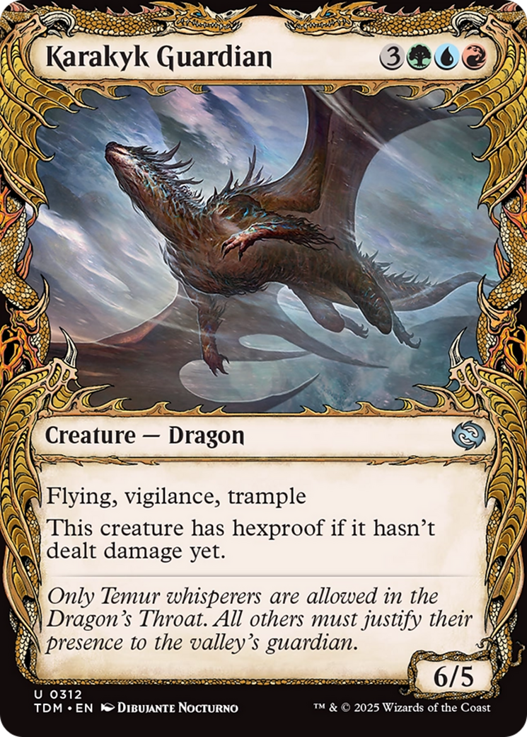 Karakyk Guardian (Showcase) [Tarkir: Dragonstorm]-1