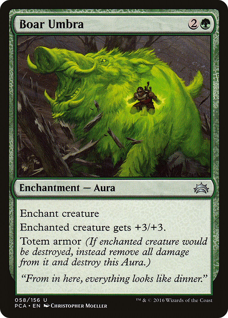 Boar Umbra [Planechase Anthology]-1