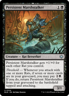Persistent Marshstalker [Bloomburrow]-1
