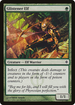 Glistener Elf [New Phyrexia]-1