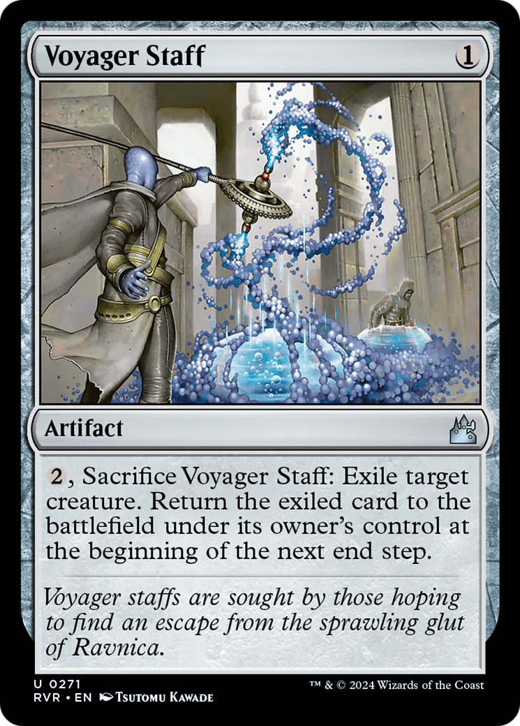 Voyager Staff (RVR-271) - Ravnica Remastered-1