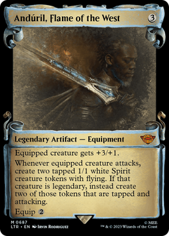 Anduril, Flame of the West [The Lord of the Rings: Tales of Middle-Earth Showcase Scrolls]-1