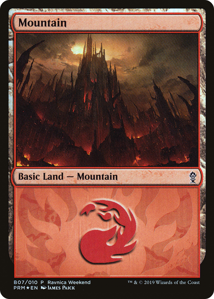 Mountain (B07) [Ravnica Allegiance Guild Kit]-1