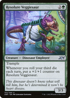 Resolute Veggiesaur [Unfinity]-1