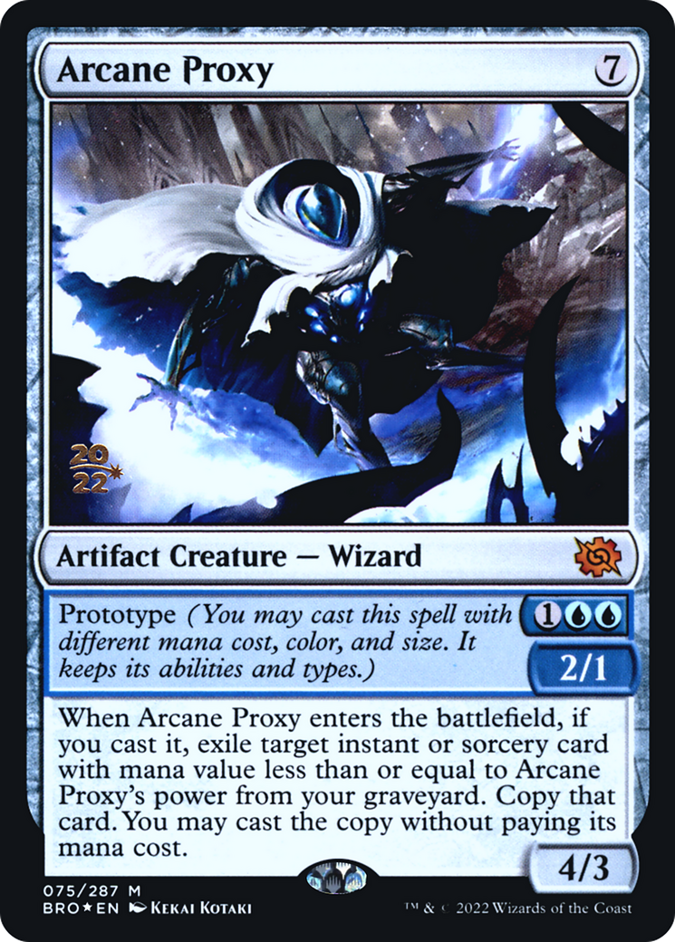 Arcane Proxy [The Brothers' War Prerelease Promos]-1