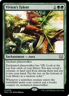 Vivien's Talent [March of the Machine Commander]-1