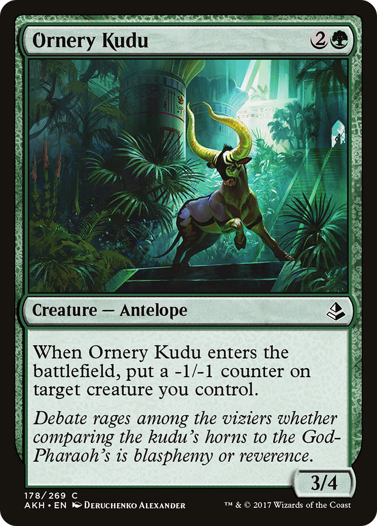 Ornery Kudu [Amonkhet]-1