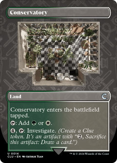 Conservatory (Borderless) [Ravnica: Clue Edition]-1