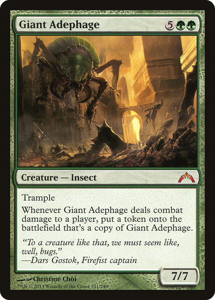 Giant Adephage [Gatecrash]-1