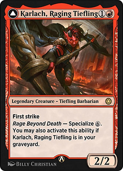 Karlach, Raging Tiefling (HBG-014) - Alchemy Horizons: Baldur's Gate-1