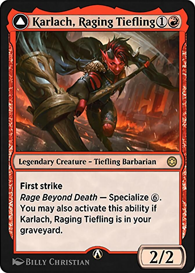 Karlach, Raging Tiefling (HBG-014) - Alchemy Horizons: Baldur's Gate-1