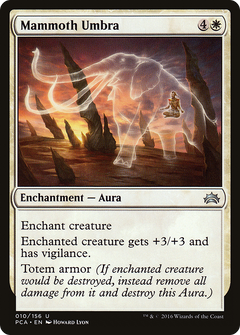 Mammoth Umbra [Planechase Anthology]-1