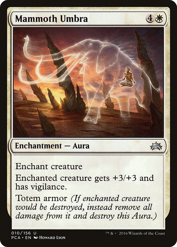 Mammoth Umbra [Planechase Anthology]-1