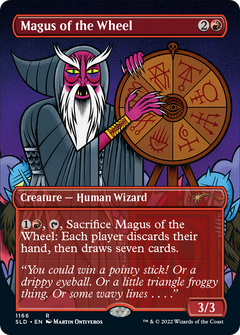 Magus of the Wheel (Borderless) [Secret Lair Drop Series]-1