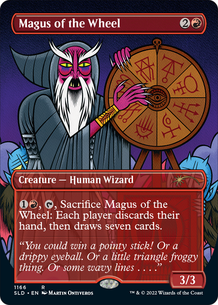 Magus of the Wheel (Borderless) [Secret Lair Drop Series]-1