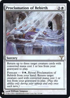 Proclamation of Rebirth [Mystery Booster]-1
