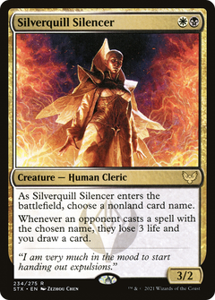Silverquill Silencer [Strixhaven: School of Mages]-1