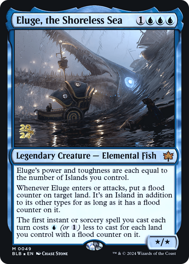 Eluge, the Shoreless Sea [Bloomburrow Prerelease Promos]-1