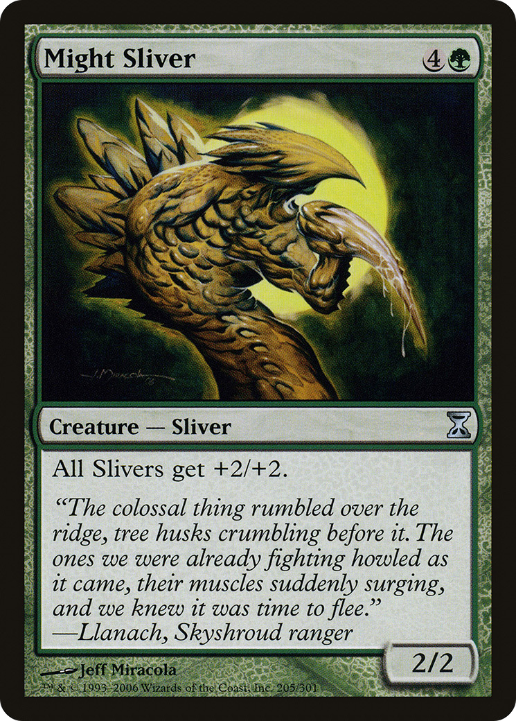 Might Sliver [Time Spiral]-1