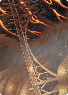 Rustvale Bridge Art Card [Modern Horizons 2 Art Series]-1