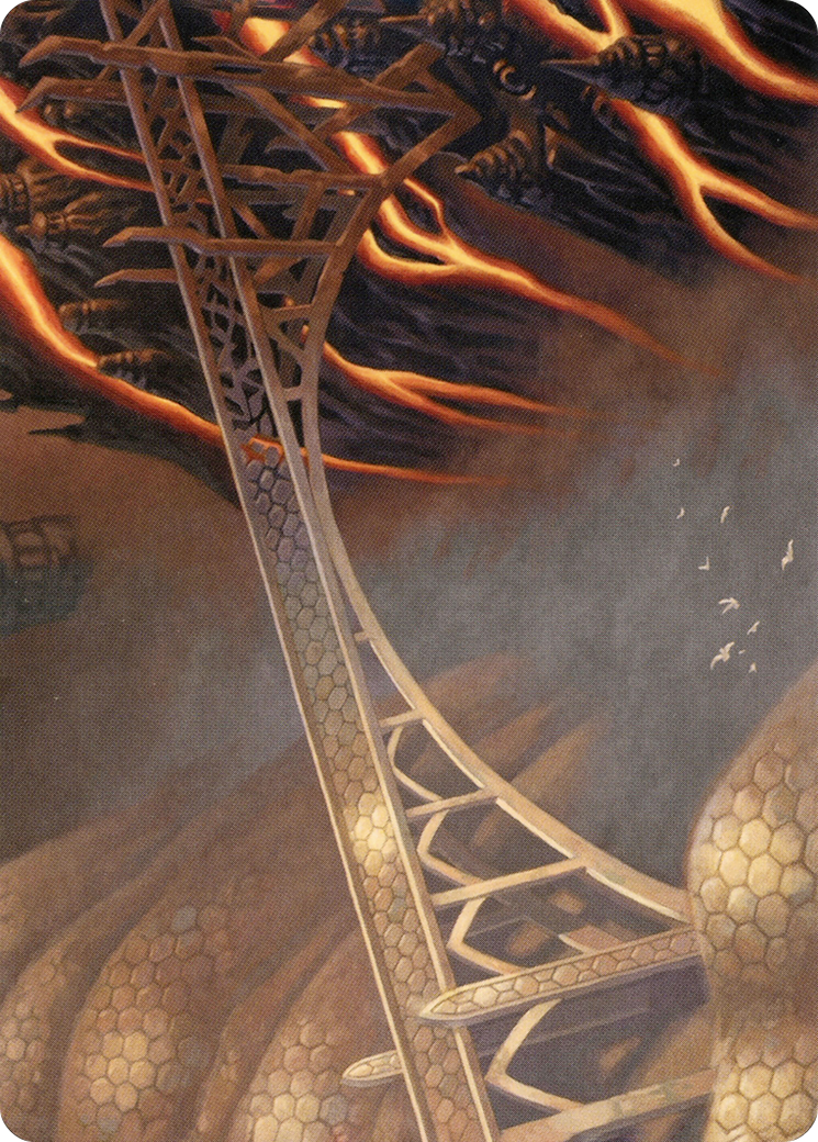 Rustvale Bridge Art Card [Modern Horizons 2 Art Series]-1