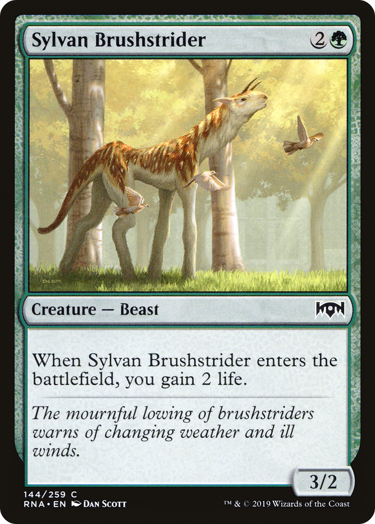 Sylvan Brushstrider [Ravnica Allegiance]-1