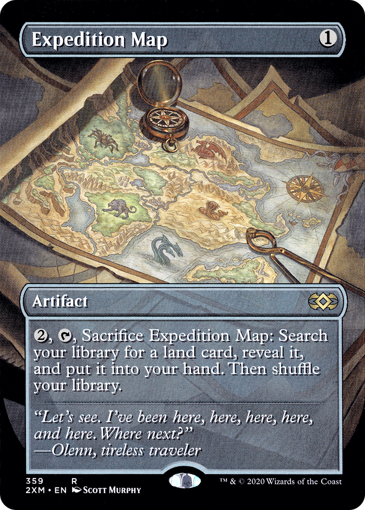 Expedition Map (Toppers) [Double Masters]-1