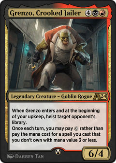 Grenzo, Crooked Jailer (YOTJ-022) - Alchemy: Outlaws of Thunder Junction-1