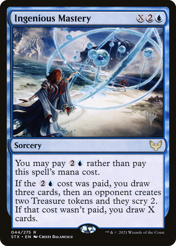 Ingenious Mastery (Promo Pack) [Strixhaven: School of Mages Promos]-1