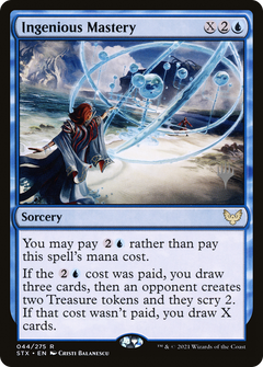 Ingenious Mastery (Promo Pack) [Strixhaven: School of Mages Promos]-1