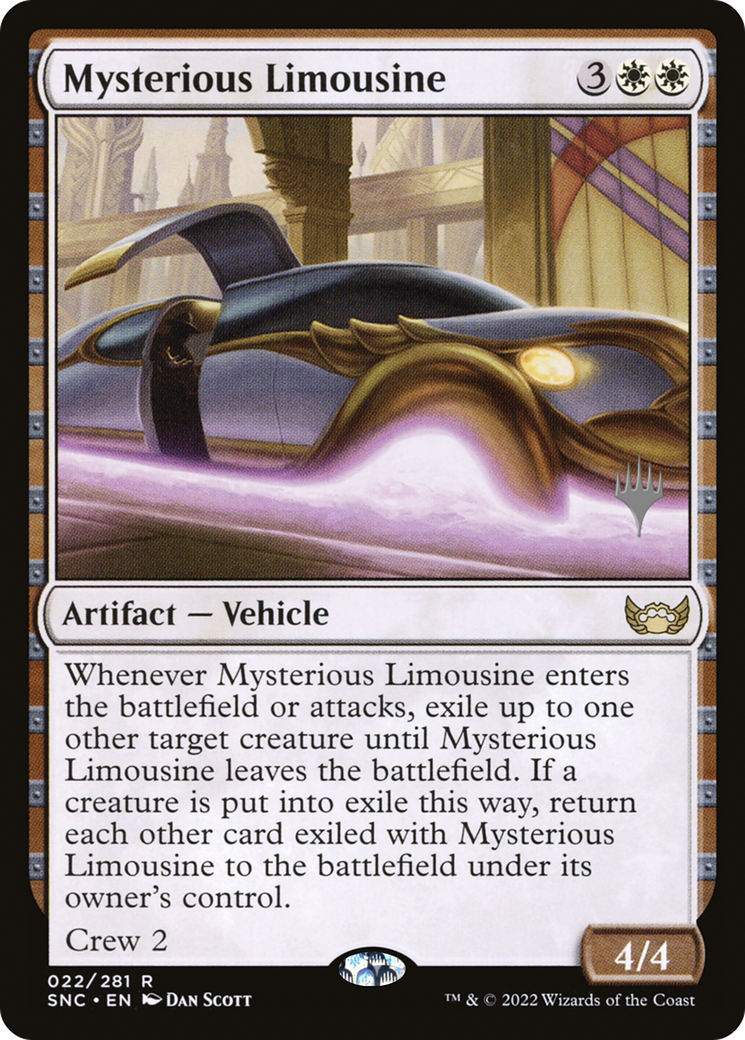 Mysterious Limousine (Promo Pack) [Streets of New Capenna Promos]-1