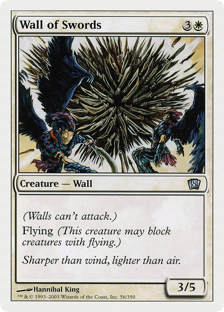 Wall of Swords (8ED-056) - 8th Edition Foil-1