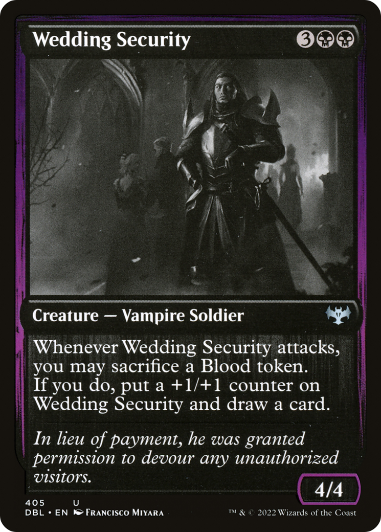 Wedding Security (DBL-405) - Innistrad: Double Feature Foil-1